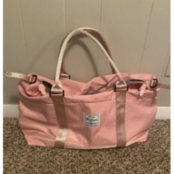 New Travel Duffel Bag,Sports Tote Gym Bag,Shoulder Weekender Overnight Bag